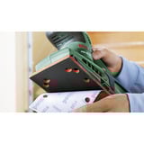 Bosch Multischleifer PSM 200 AES + 29-teiliges Zubehör-Set grün, 200 Watt, SystemBox
