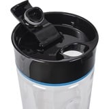 Braun MultiQuick 5 Vario Fit Blend & Go Sportflasche, Aufsatz schwarz/transparent, für Stabmixer MultiQuick 5 Vario Fit
