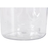 Braun MultiQuick 5 Vario Fit Blend & Go Sportflasche, Aufsatz schwarz/transparent, für Stabmixer MultiQuick 5 Vario Fit