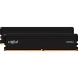 Crucial DIMM 128 GB DDR5-5600 (2x 64 GB) Dual-Kit, Arbeitsspeicher schwarz, CP2K64G56C46U5, PRO, INTEL XMP, AMD EXPO
