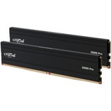 Crucial DIMM 128 GB DDR5-5600 (2x 64 GB) Dual-Kit, Arbeitsspeicher schwarz, CP2K64G56C46U5, PRO, INTEL XMP, AMD EXPO