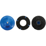 GEDORE Radnaben-/ Felgenflansch-Schleifer (KL-0115-100), Schleifscheibe blau
