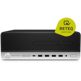 HP ProDesk 600 G4 Small-FormFactor-PC Generalüberholt, PC-System schwarz, Windows 11 Pro 64-Bit