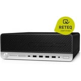 HP ProDesk 600 G4 Small-FormFactor-PC Generalüberholt, PC-System schwarz, Windows 11 Pro 64-Bit