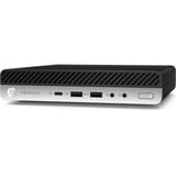 HP ProDesk 600 G5 Generalüberholt, Mini-PC schwarz/silber, Windows 11 Pro