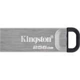 Kingston DataTraveler Kyson 256 GB, USB-Stick silber, USB-A 3.2 Gen 1