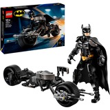 LEGO 76273 DC Super Heroes Batman Baufigur mit Batpod, Konstruktionsspielzeug 