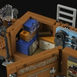 Lumibricks Tischlerei-Transporter, Konstruktionsspielzeug 