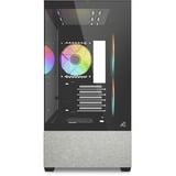 Sharkoon MK7 ARGB , Tower-Gehäuse schwarz, Tempered Glass x 2