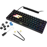 Sharkoon SKILLER SGK50 S3, Gaming-Tastatur schwarz, DE-Layout, Gateron Yellow