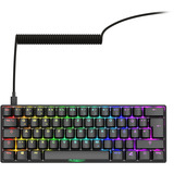 Sharkoon SKILLER SGK50 S4 Gen2, Gaming-Tastatur schwarz, DE-Layout, Gateron Yellow