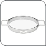 Tefal Topf-Set Nordica H852S3, Ø 16cm/20cm/24cm edelstahl, 3-teilig, mit Glas-Siebdeckel