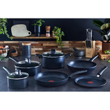 Tefal  Pfannen-Set Black Stone, 2-teilig schwarz, Ø 28cm, Ø 24cm