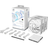 ASUS ROG Eurux GR120 ARGB, Gehäuselüfter weiß, 3er Pack, 122 mm