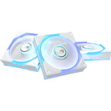 ASUS ROG Eurux GR120 ARGB, Gehäuselüfter weiß, 3er Pack, 122 mm