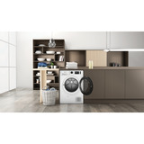 Bauknecht WM PURE 8AA , Waschmaschine weiß/schwarz