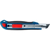 Bosch Cuttermesser-Set Professional, 2-teilig, Teppichmesser blau, für Abbrechklingen und Trapezklingen