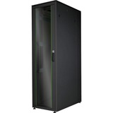 Digitus Netzwerkschrank Unique Serie - 600x1000 mm (BxT), IT-Schrank schwarz, 42 Höheneinheiten