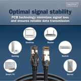Digitus Patchkabel Cat 8.1 S-FTP 2 Meter schwarz