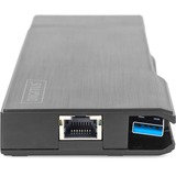 Digitus Universal Travel Docking Station , Dockingstation HDMI, USB, USB-C, VGA, RJ-45, Kartenleser