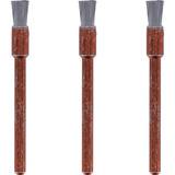 Dremel Edelstahlbürste Ø  3,2 mm (532) 3 Stück, Schaft  Ø  3,2mm