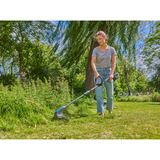 GARDENA Akku-Rasentrimmer PowerTrim 30/18V P4A solo grau/türkis, ohne Akku und Ladegerät, POWER FOR ALL ALLIANCE