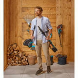 GARDENA Akku-Rasentrimmer PowerTrim 30/18V P4A solo grau/türkis, ohne Akku und Ladegerät, POWER FOR ALL ALLIANCE