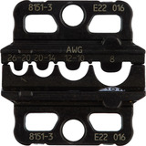GEDORE Crimpeinsatz-Set für unisolierte Quetschverbinder (8151-3), Crimpzange für Presszange CrimpMax-Flex Professional 8151