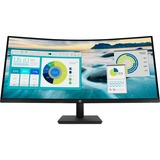 HP P34hc G4, LED-Monitor 86 cm (34 Zoll), schwarz, WQHD, VA, 60Hz, USB-C