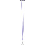 Intenso Handykette und Lade-/Datenkabel Cell Phone Charging Lanyard violett, 1,65 Meter, USB-C, PD3.0 / QC4.0, Nylon