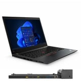 Lenovo ThinkPad T480s Generalüberholt, Notebook schwarz, Intel® Core™ i5-8350U, Intel® UHD Graphics 620, 16 GB DDR4, 256 GB (256 GB SSD), Windows 11 Pro