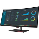 Lenovo ThinkVision P40w-20, LED-Monitor 101 cm (40 Zoll), schwarz, WUHD, IPS, Curved, Thunderbolt, USB-C