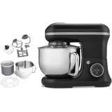 Medion LIFE Digitale Küchenmaschine MD18420 schwarz, 1.200 Watt, 5 Liter Schüssel, inkl. Eisschüssel