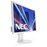 NEC MultiSync EA244WMI-WH Generalüberholt, LED-Monitor 61 cm (24.1 Zoll), weiß, WUXGA, IPS, USB-Hub