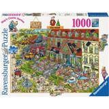 Ravensburger Puzzle Ray's Comic Series: Holiday Resort 2 - The Hotel 1000 Teile