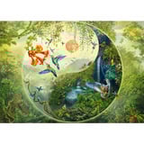 Schmidt Spiele Silvia Christoph: Yin & Yang Im Wald der Kolibris, Puzzle 1000 Teile