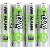 Ansmann 1300mAh, Akku 4x AA (Mignon)