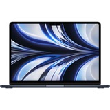 Apple MacBook Air 34,5 cm (13,6") 2022, Notebook schwarz, M2, 10-Core GPU, macOS, Deutsch, 512 GB SSD