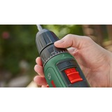 Bosch Heimwerken & Garten Akku-Schlagbohrschrauber EasyImpact 18V-40 grün/schwarz, Li-Ionen Akku 2,0Ah, Koffer, POWER FOR ALL ALLIANCE