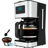 Cecotec Coffee 66 Smart Plus , Filtermaschine schwarz/edelstahl, Programmierbar