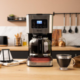 Cecotec Coffee 66 Smart Plus , Filtermaschine schwarz/edelstahl, Programmierbar