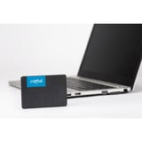 Crucial BX500 1 TB, SSD schwarz, SATA 6 Gb/s, 2,5"