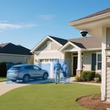 Foscam D8T, Überwachungskamera weiß