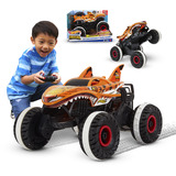 Hot Wheels Monster Trucks unaufhaltsamer Tiger Shark ferngesteuertes Fahrzeug, RC Maßstab 1:15
