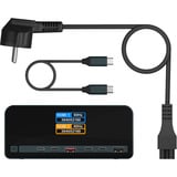 ICY BOX IB-DK2300-CH, Dockingstation anthrazit, mit LCD-Display