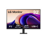 LG 32U631A-B, LED-Monitor 80 cm (31.5 Zoll), schwarz, QHD, IPS, HDMI, USB-C, 100Hz Panel