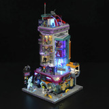 Lumibricks Cyberpunk Neoncity Cyber Couture Galleria, Konstruktionsspielzeug 