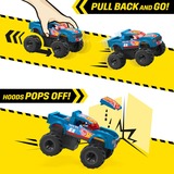 Mattel MEGA Hot Wheels Smash-und-Crash Race Ace Monster Truck, Konstruktionsspielzeug 