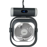 Medion LIFE Camping Ventilator E10 TF (MD 12065) grau/weiß