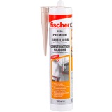 fischer Bausilicon DBSA GR 310ml betongrau, Dichtmasse grau, RAL 7042